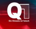 Q1 ein Hinweis ist falsch